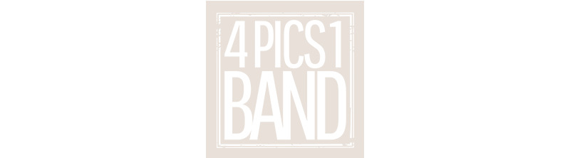 4 Pics 1 Band Logo